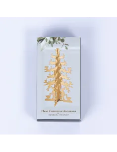 H.C. ANDERSEN | Grantræet - lille - forgyldt 11cm 2