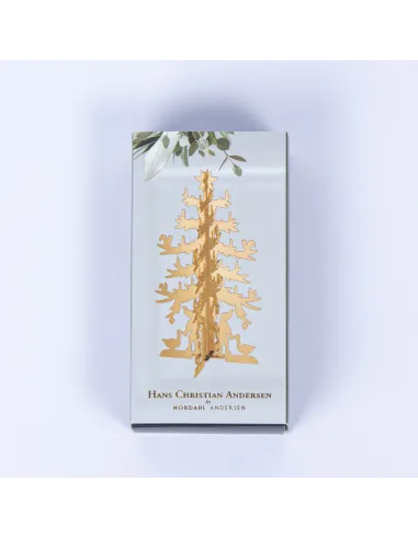 H.C. ANDERSEN | Grantræet - lille - forgyldt 11cm