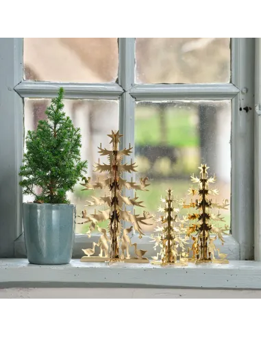 H.C. ANDERSEN | Grantræet - lille - forgyldt 11cm