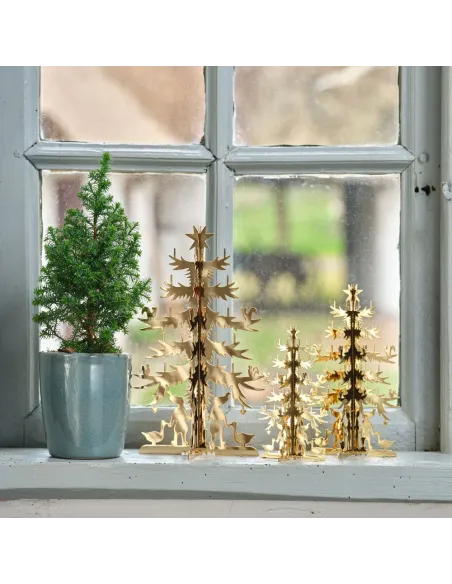 H.C. ANDERSEN | Grantræet - lille - forgyldt 11cm