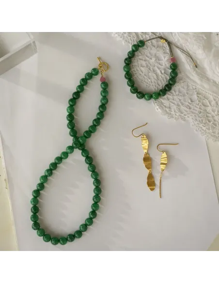 STINE A | Cherrie Bon Bon Bracelet - Happy Green