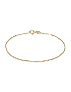 BNH ankerkæde 14 kt guld 0,3 mm – 38-50 cm | Hartmann