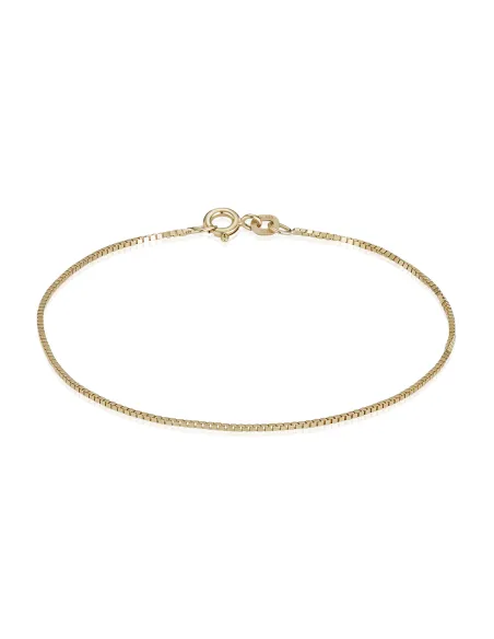 BNH ankerkæde 14 kt guld 0,3 mm – 38-50 cm | Hartmann