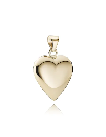 BNH | Hjertevedhæng 8 kt guld 12x12 mm