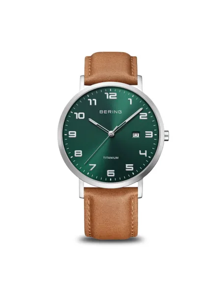 BERING | Titanium | børstet sølv | 18640-568