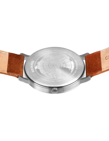 BERING | Titanium | børstet sølv | 18640-568