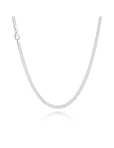 BNH | Halskæde Panser Facet 1,25 mm sølv