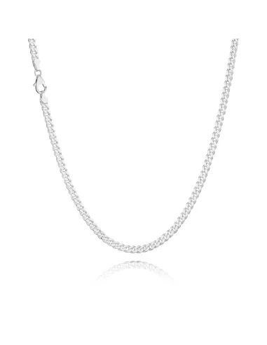 BNH | Halskæde Panser Facet 1,25 mm sølv