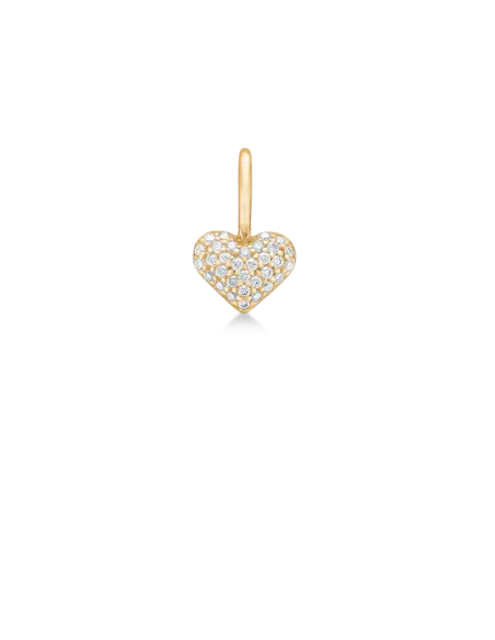 Ro Copenhagen | Symbols My Heart Diamant vedhæng - 18kt Rødguld