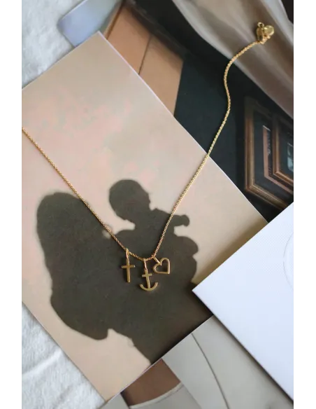 Ro Copenhagen | Symbols Open Heart vedhæng - 18kt Rødguld