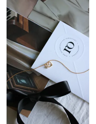 Ro Copenhagen | Symbols Open Heart vedhæng - 18kt Rødguld