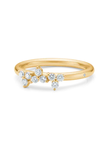 Ro Copenhagen | Fryd diamantring M - 18kt Rødguld