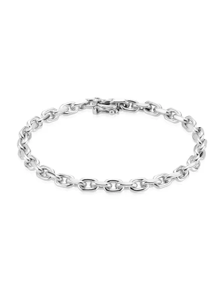 BNH ankerkæde rund 0,4 mm i 8 kt guld – halskæde 38–80 cm