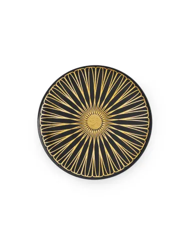 Scherning | CON broche no. 01 · BLACK/GOLD