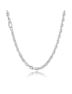 BNH | Anker Facet Halskæde 1,5 mm Sølv
