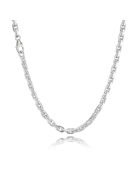 BNH | Anker Facet Halskæde 1,5 mm Sølv