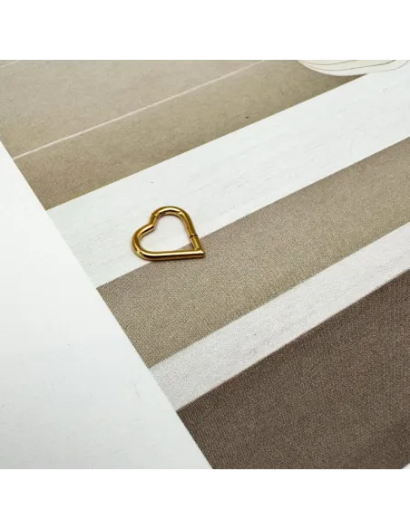 Sistie 2nd | Heart - Helix Forgyldt