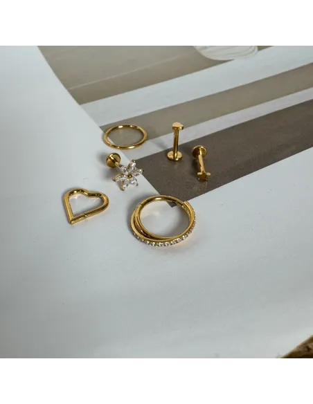 Sistie 2nd | Little heart - Helix forgyldt