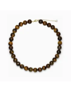 SOÏ | Faro Tiger Eye | Krystal halskæde