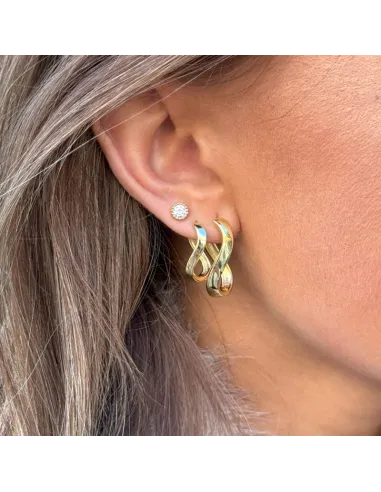 AQUA DULCE | FOREVER HOOP BIG | GOLDEN