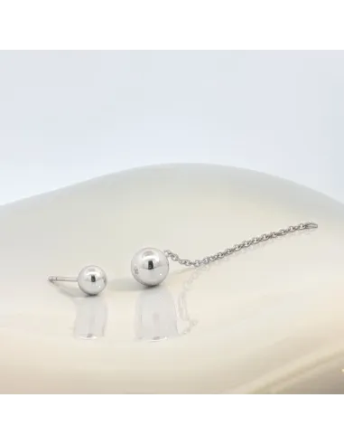 AQUA DULCE | ALBA EARSTUD LONG | SILVER