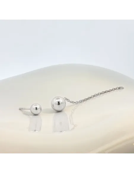 AQUA DULCE | ALBA EARSTUD LONG | SILVER