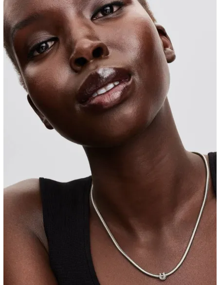 Pandora Julemagi Muranoglas Charm i rød med gylden folie og julemotiver