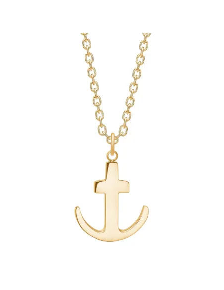 SON OF NOA | SON kæde stål anker IP gold