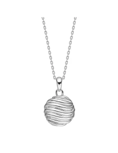 NORDAHL JEWELLERY | Sølv halskæde cirkel BREEZE52