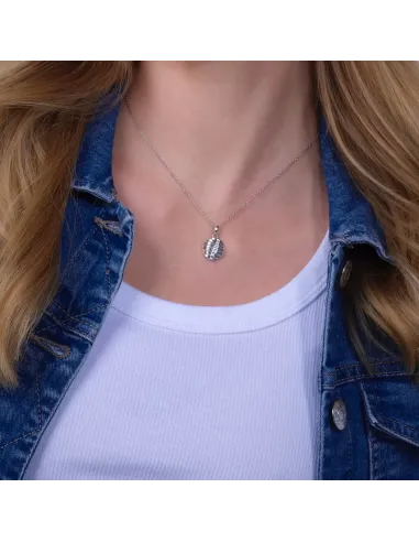 NORDAHL JEWELLERY | Sølv halskæde cirkel BREEZE52