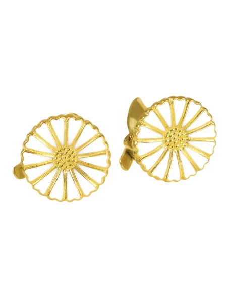 Lund Copenhagen | Marguerit øreclips 11mm