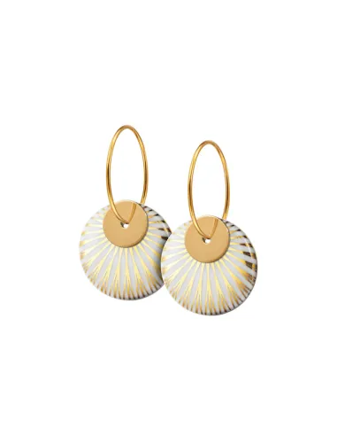 Scherning | SPLASH duo øreringe · GOLDEN GLOW