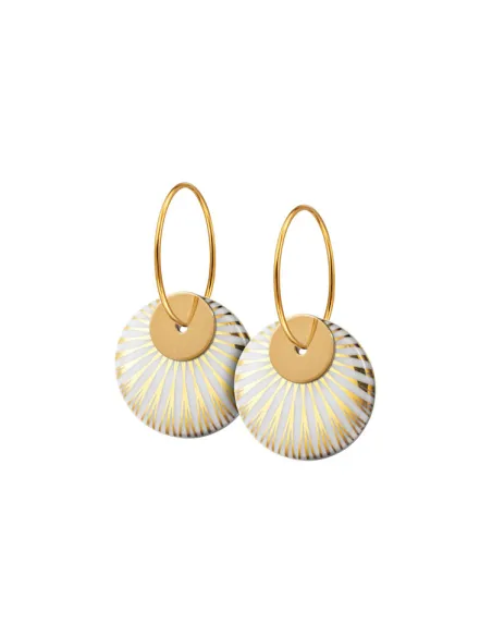 Scherning | SPLASH duo øreringe · GOLDEN GLOW