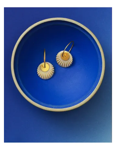 Scherning | SPLASH duo øreringe · GOLDEN GLOW