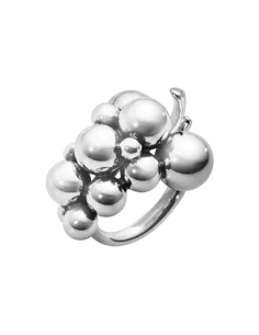 GEORG JENSEN | MOONLIGHT GRAPES RING MELLEM