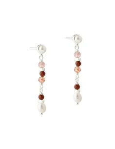 aqua dulce | PEACHY EARTHREAD | SILVER