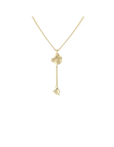 AQUA DULCE | NEW FOLIO NECKLACE GOLDEN