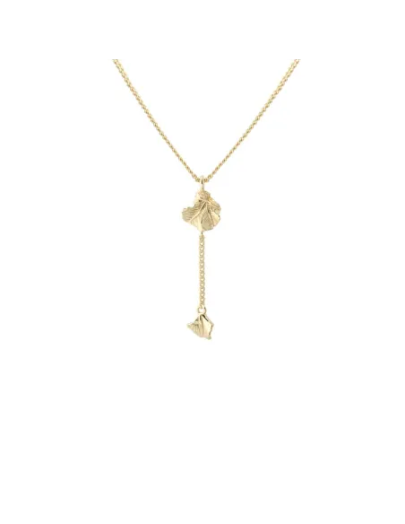 AQUA DULCE | NEW FOLIO NECKLACE GOLDEN