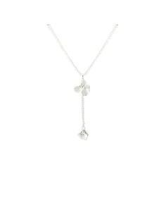 AQUA DULCE | NEW FOLIO NECKLACE SILVER