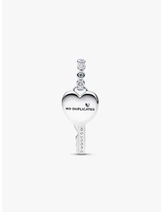 PANDORA | Opaliserende Hjerte Nøgle Charm med vedhæng 2