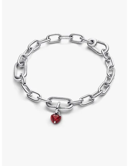 PANDORA | Rød Chakrahjerte Minicharm med Vedhæng