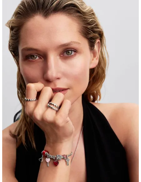 PANDORA | Rødt Muranoglas Charm