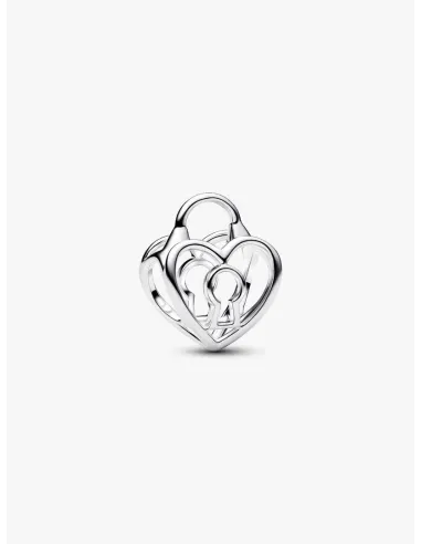 PANDORA | Åbent Hjerte Hængelås Charm