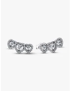 PANDORA | Halo Hjerte Triologi Ørestikker