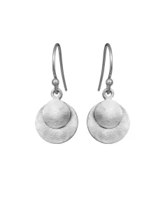 SUSANNE FRIIS BJØRNER | Ørering, sølv bøjle, 2 mønter