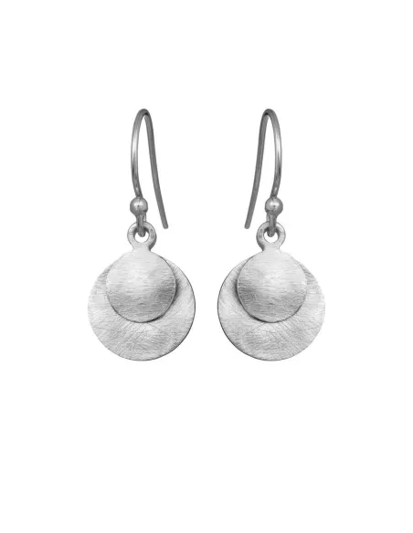 SUSANNE FRIIS BJØRNER | Ørering, sølv bøjle, 2 mønter