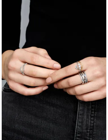 PANDORA | Funklende Ønskebenring