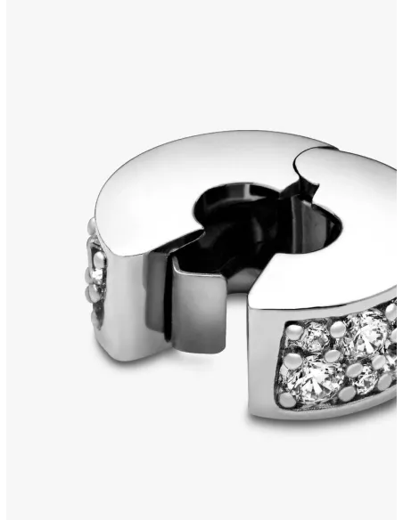 Pandora Julemagi Muranoglas Charm i rød med gylden folie og julemotiver