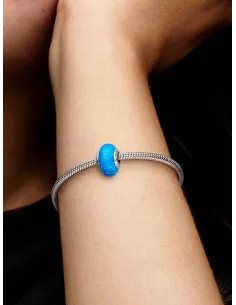 PANDORA | Opaliserende Mørkt havblå charm 2