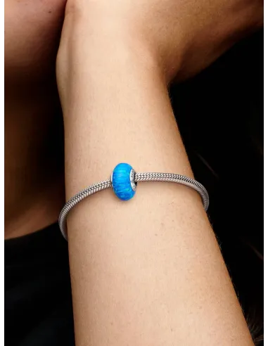 PANDORA | Opaliserende Mørkt havblå charm